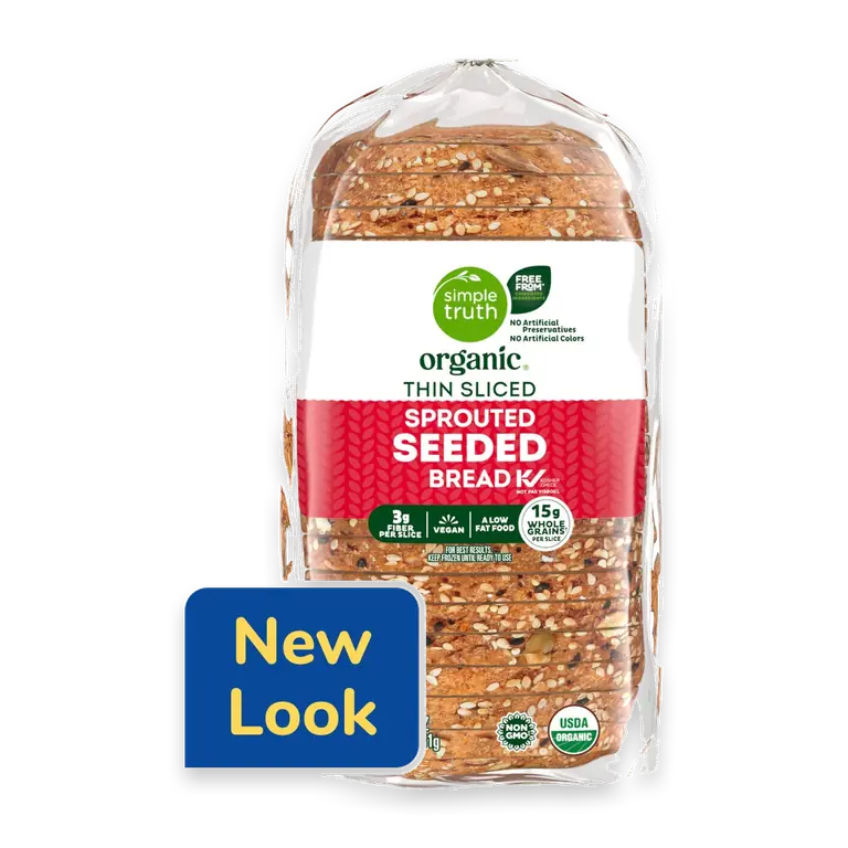 Sprouted Thin Sliced Seeded Bread