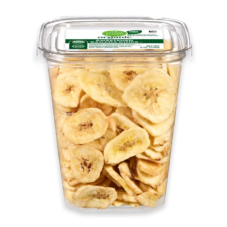 Organic Sweetened Banana Chips