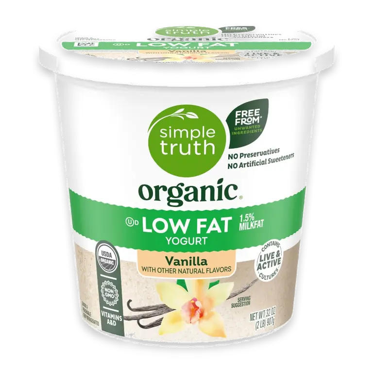 Vanilla Low Fat Yogurt Tub