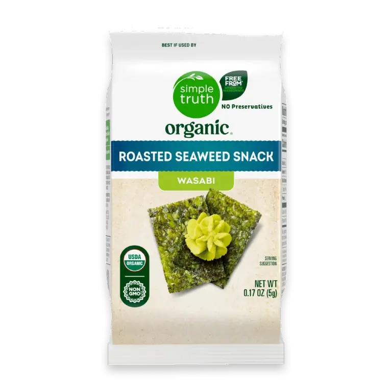 Wasabi Roasted Seaweed Snack