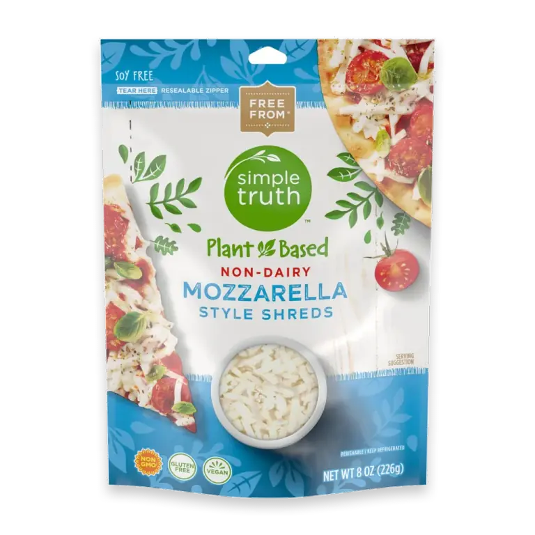 Plant-Based Dairy Free Mozzarella Shredded Cheese