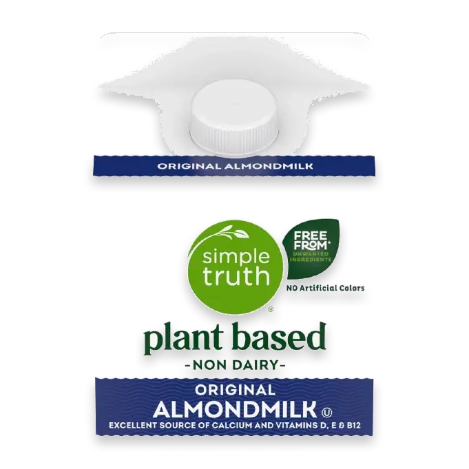 Plant Based Dairy Free Original Almond Milk Half Gallon