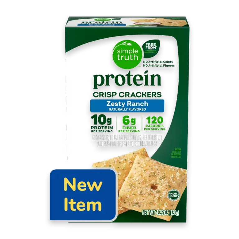 Protein Zesty Ranch Crisp Crackers