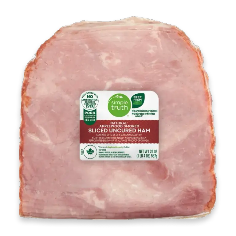 Quarter Sliced Uncured Applewood Smoked Ham