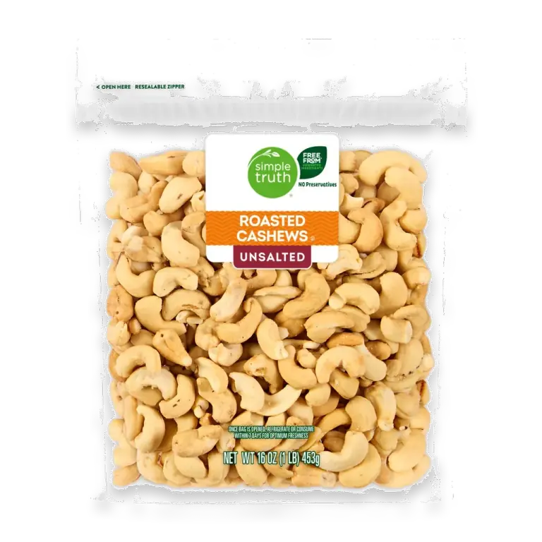 Roasted Unsalted Cashews