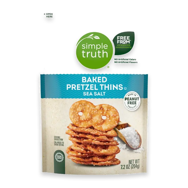 Sea Salt Baked Pretzel Thin Crisps
