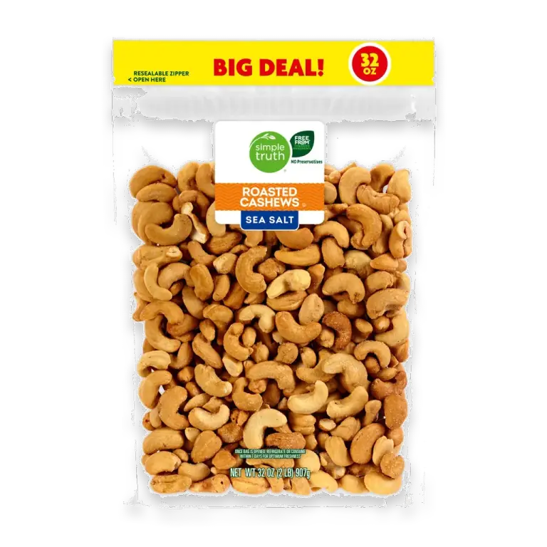 Sea Salt Roasted Cashews BIG DEAL!