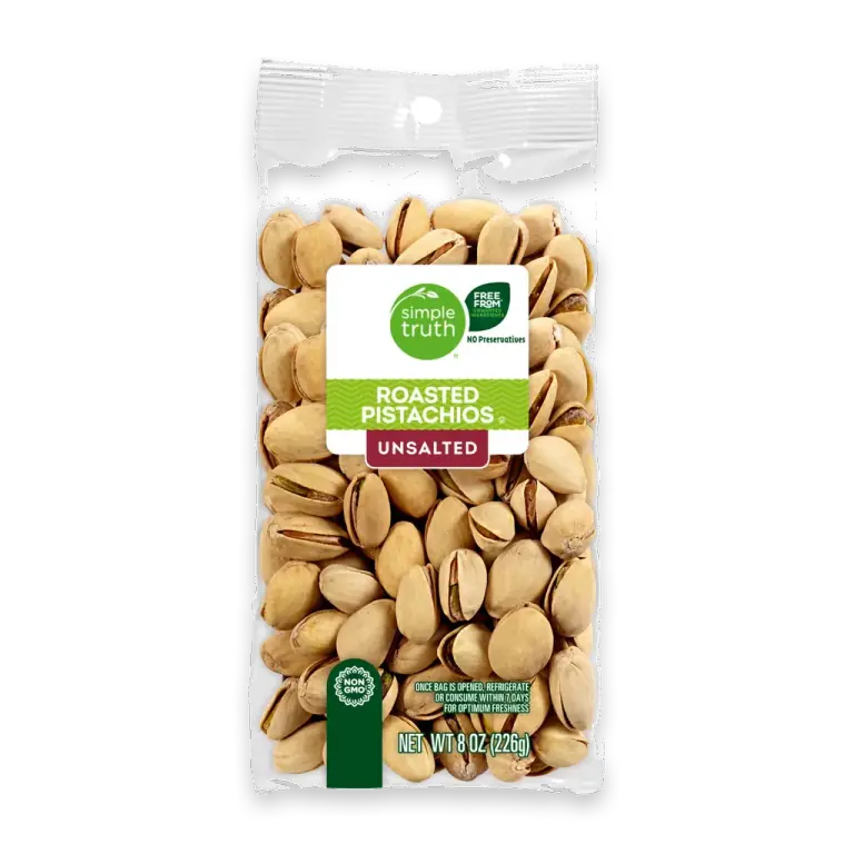 Shelled Roasted & Unsalted Pistachios