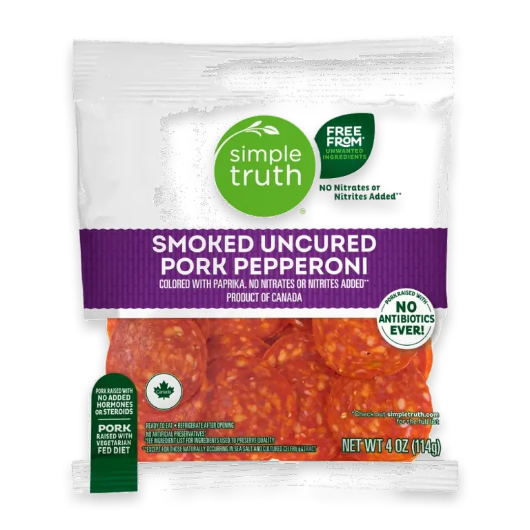 Smoked Uncured Pork Pepperoni