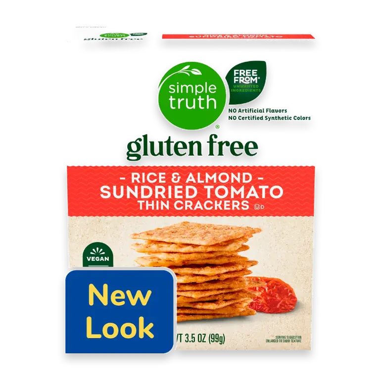 Sundried Tomato Rice & Almond Crisps Crackers