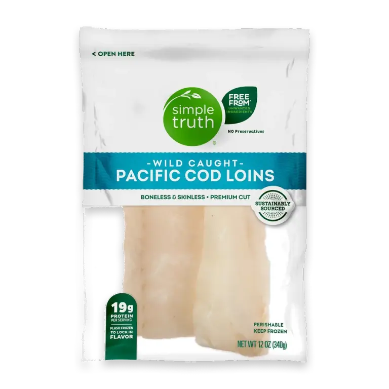 Wild Caught Pacific Cod Loins