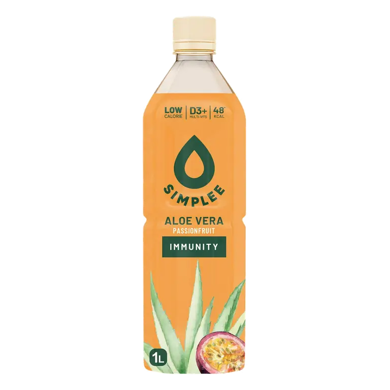 1L Aloe Vera Immunity Wellness Drink Passionfruit