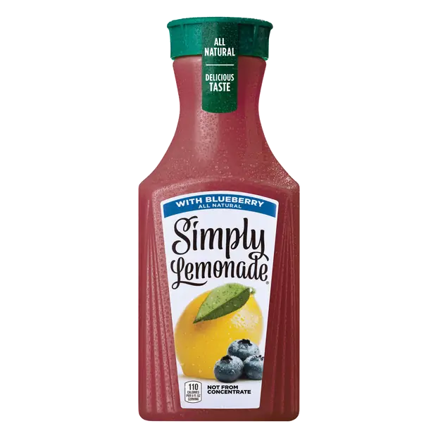 All Natural Lemonade with Blueberry