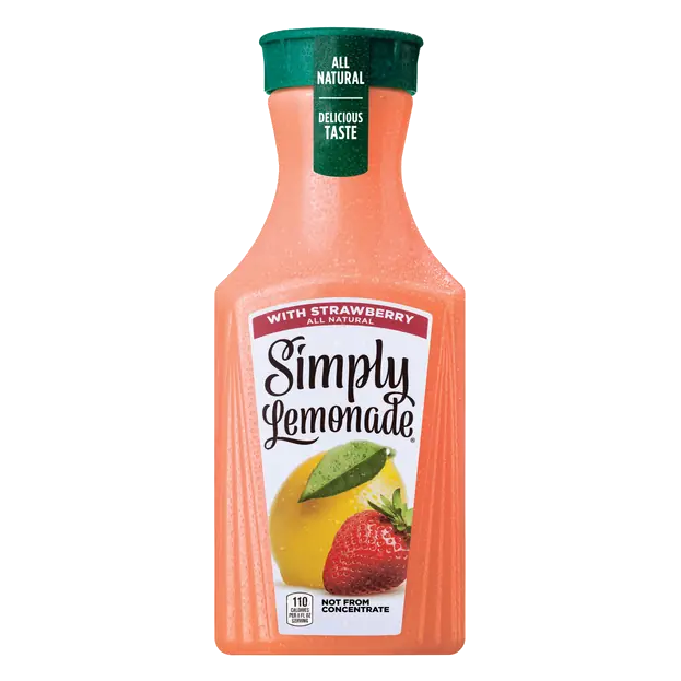 All Natural Lemonade with Strawberry