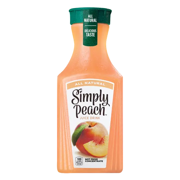 All Natural Peach Juice Drink
