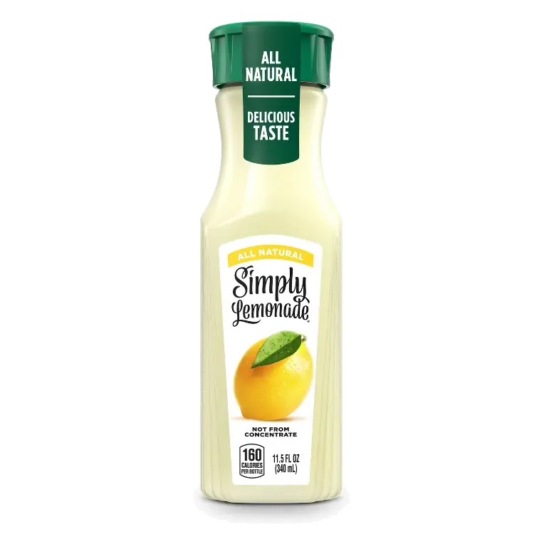 Simply Lemonade Original, 11.5oz: Low Sodium, No Pulp, 11% Juice