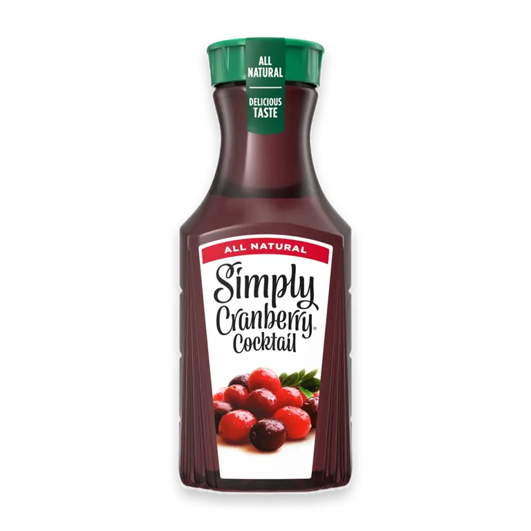 Cranberry Cocktail Juice Drink Bottle