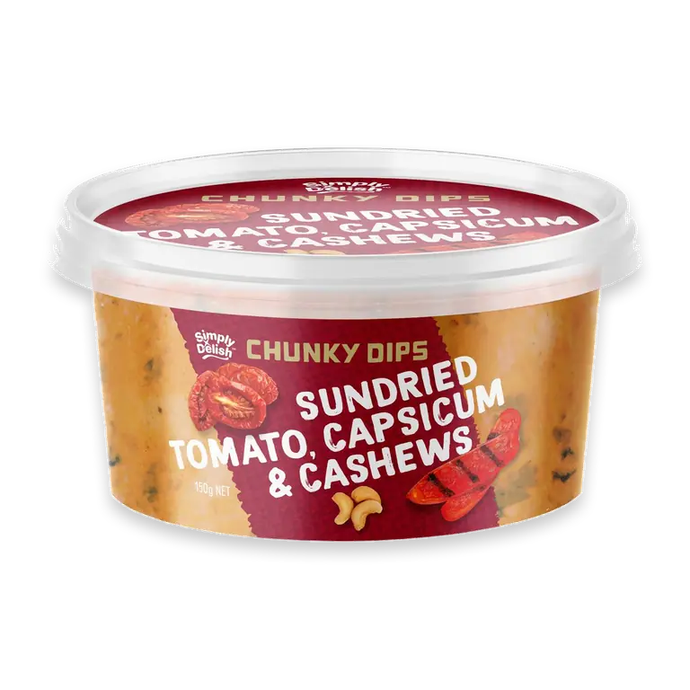 Chunky Dip Sundried Tomato Capsicum & Cashew