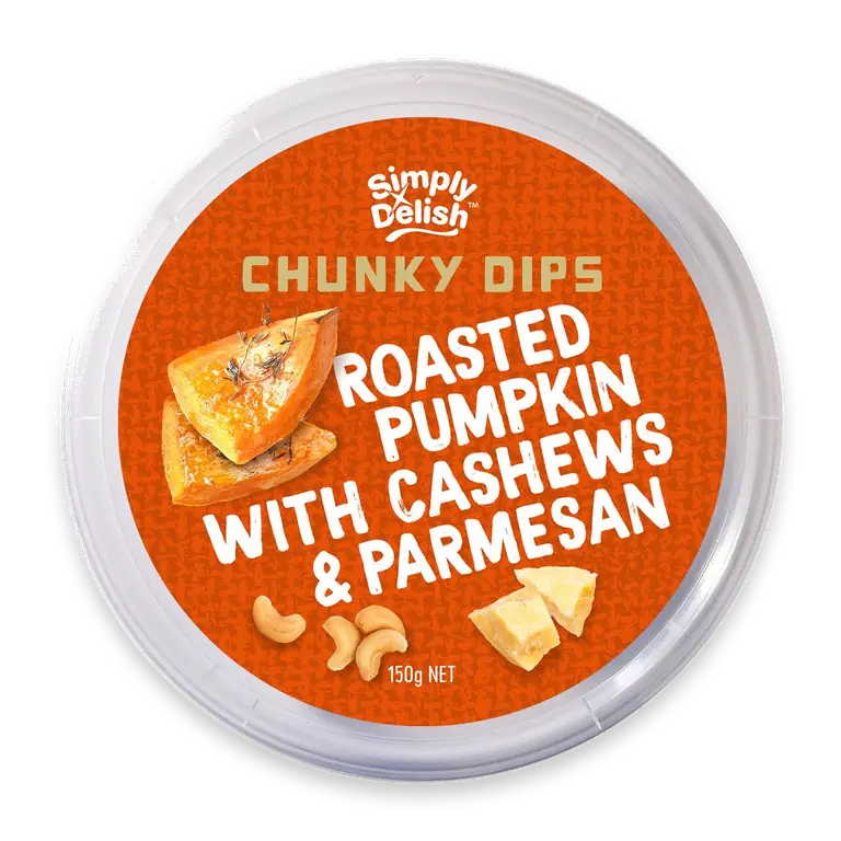 Roasted Pumpkin With Cashews & Parmesan