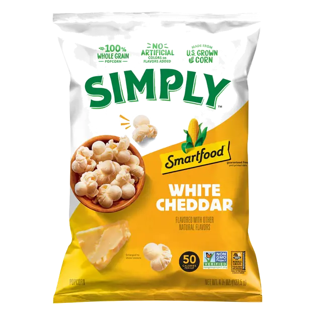 Simply Smartfood White Cheddar Popcorn