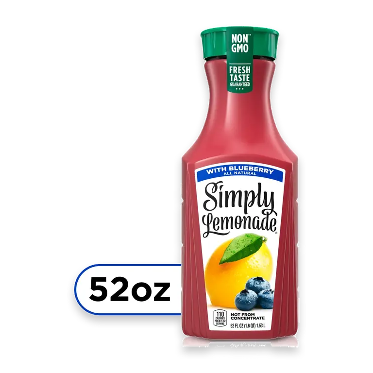 Lemonade with Blueberry Bottle