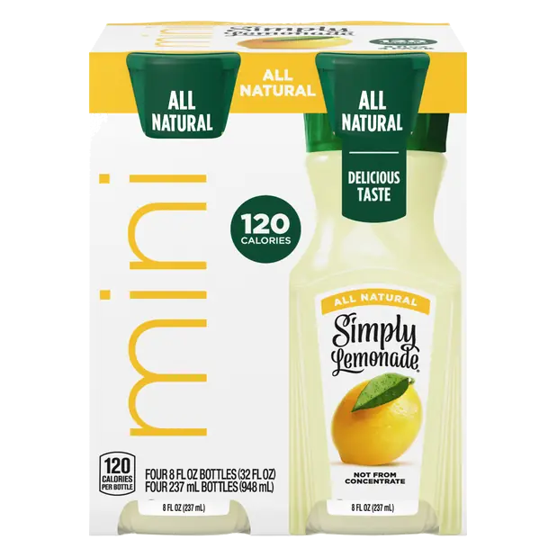 Mini All Natural Lemonade - 4 pk