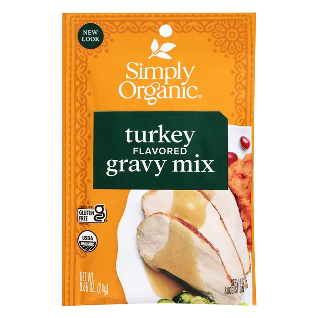 Gluten Free Turkey Flavored Gravy Mix Packet