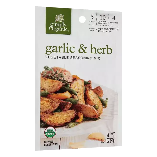 Seasoning Mix, Garlic & Herb