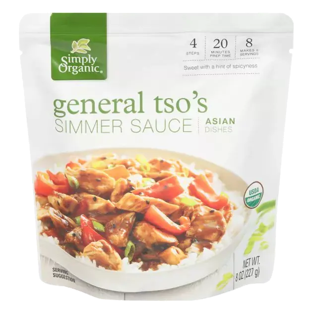 Simmer Sauce, General Tso's, Asian Dishes