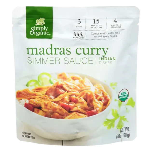 Simmer Sauce, Madras Curry