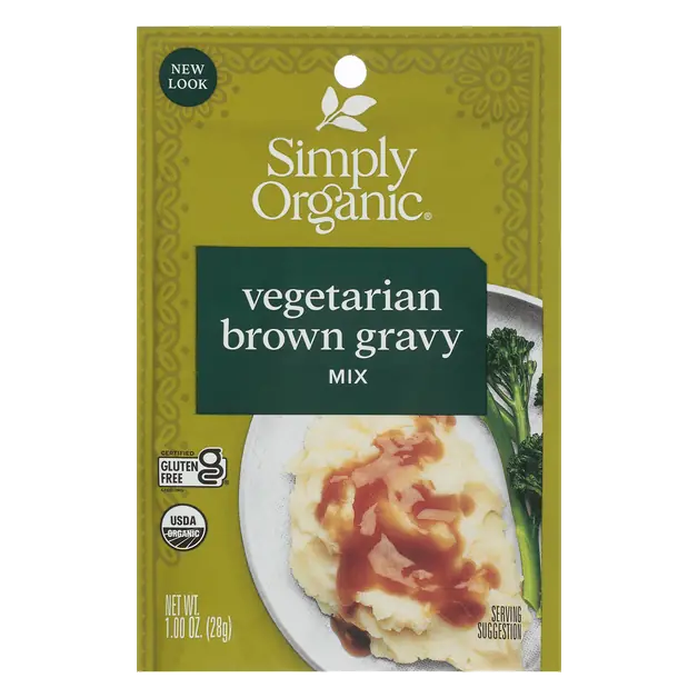 Vegetarian Gluten Free Brown Gravy Mix Packet