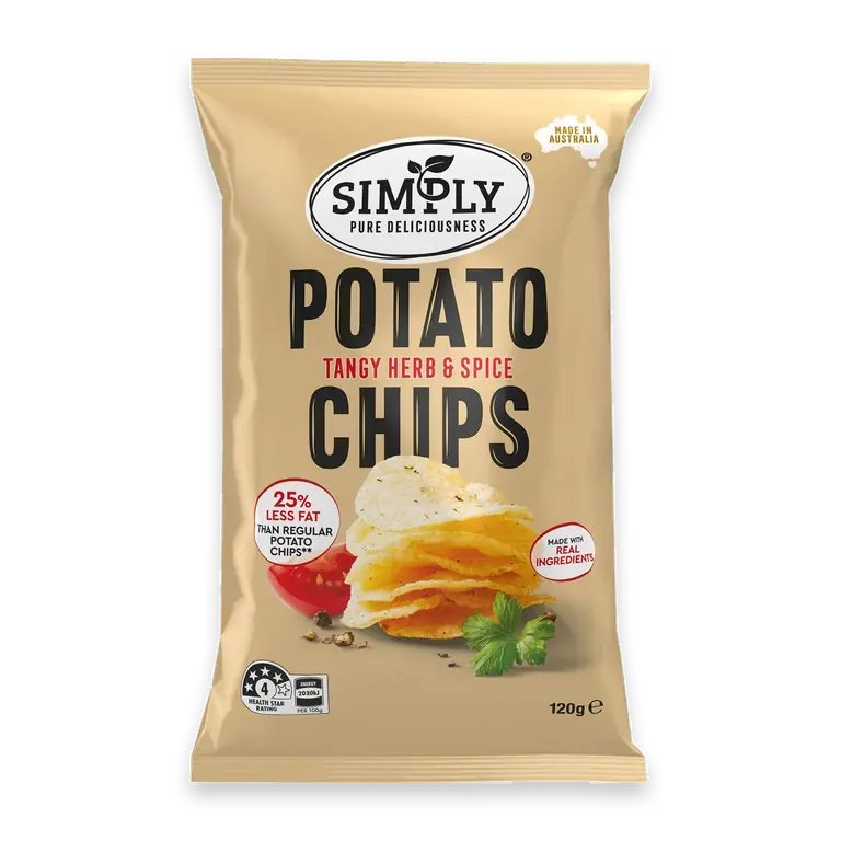 Potato Chips Tangy Herb & Spice