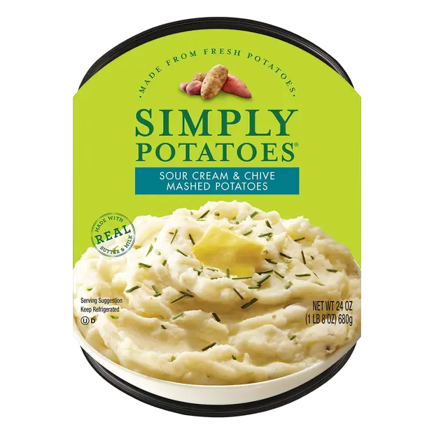 Mashed Potatoes Sour Cream & Chive