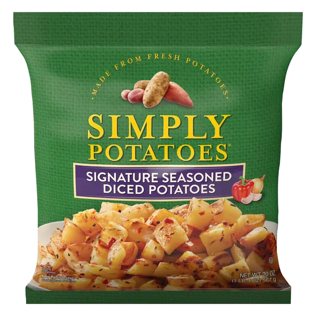 Signature Seasoned Diced Potatoes Refrigerated
