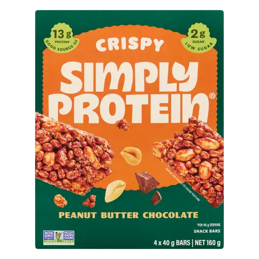 Crispy Bar Peanut Butter Chocolate 4 x 40 g