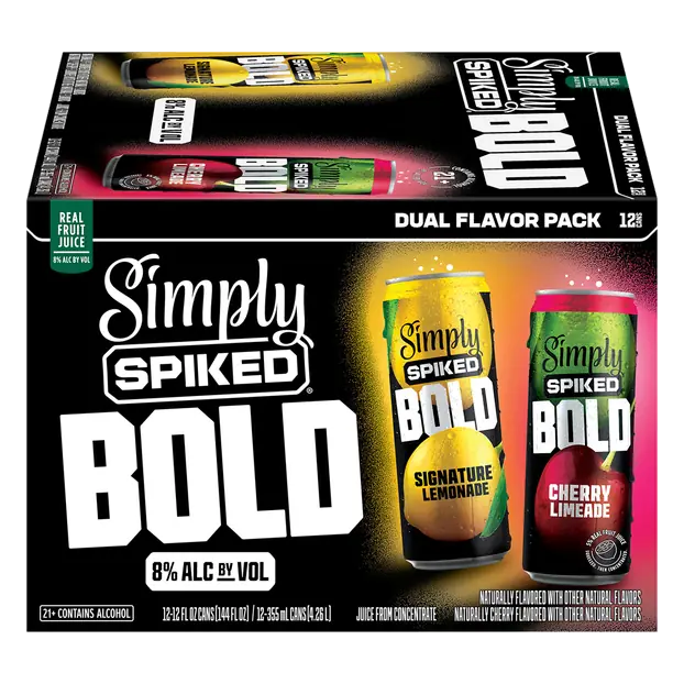 Spiked Bold Signature Lemonade/Cherry Limeade Beer - 12 pk