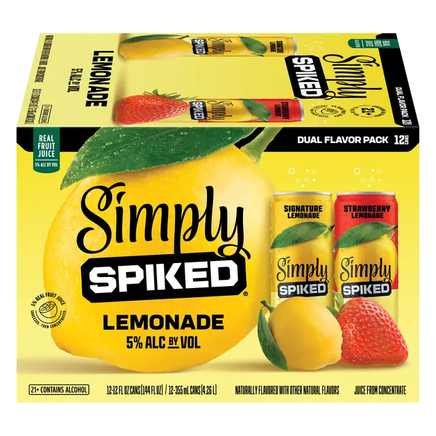 Spiked Lemonade Beer Variety Pack - 12 pk
