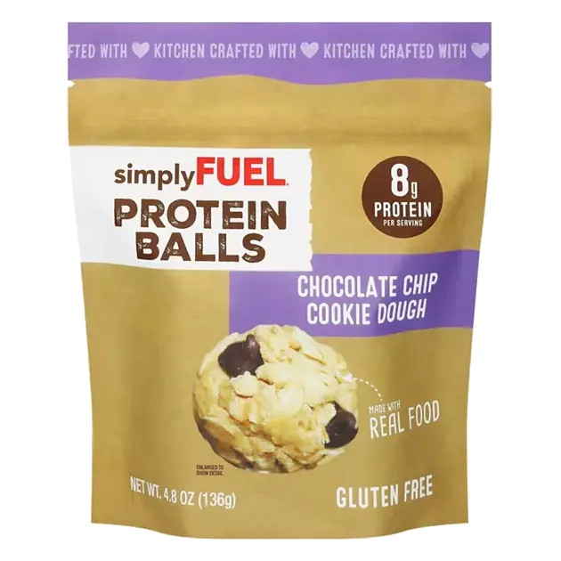 Chocolate Chip Cookie Dough Protein Ball