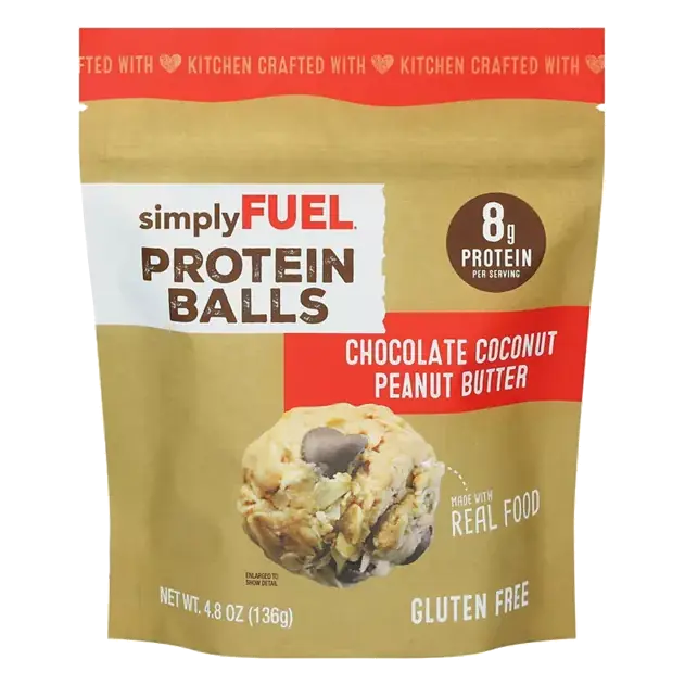 Chocolate Coconut Peanut Butter Protein Ball