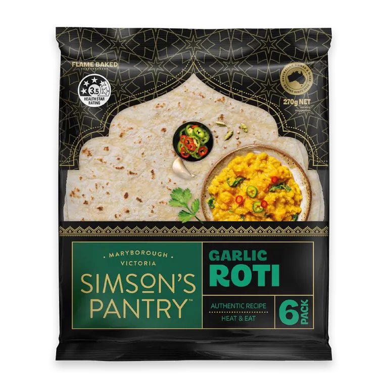 Authentic Roti Garlic