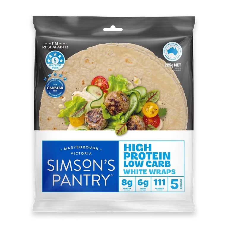 High Protein Low Carb Wraps