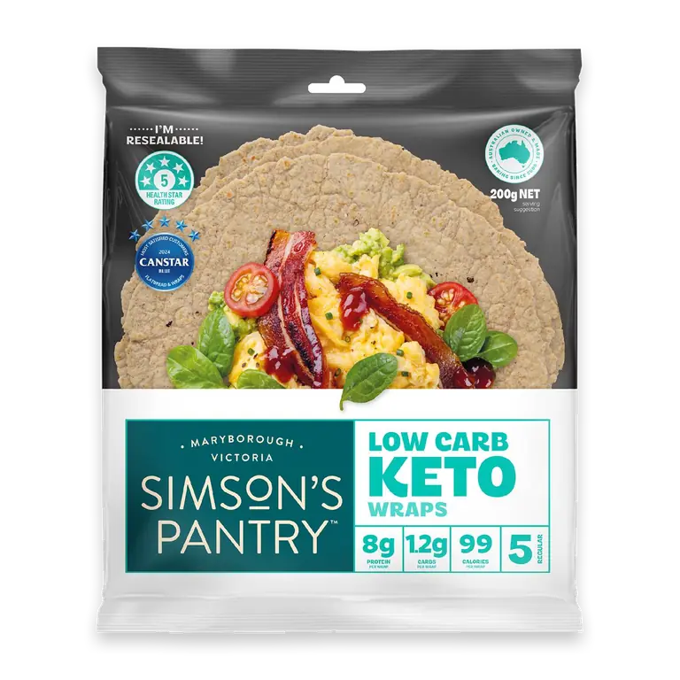 Low Carb Keto Friendly Wraps