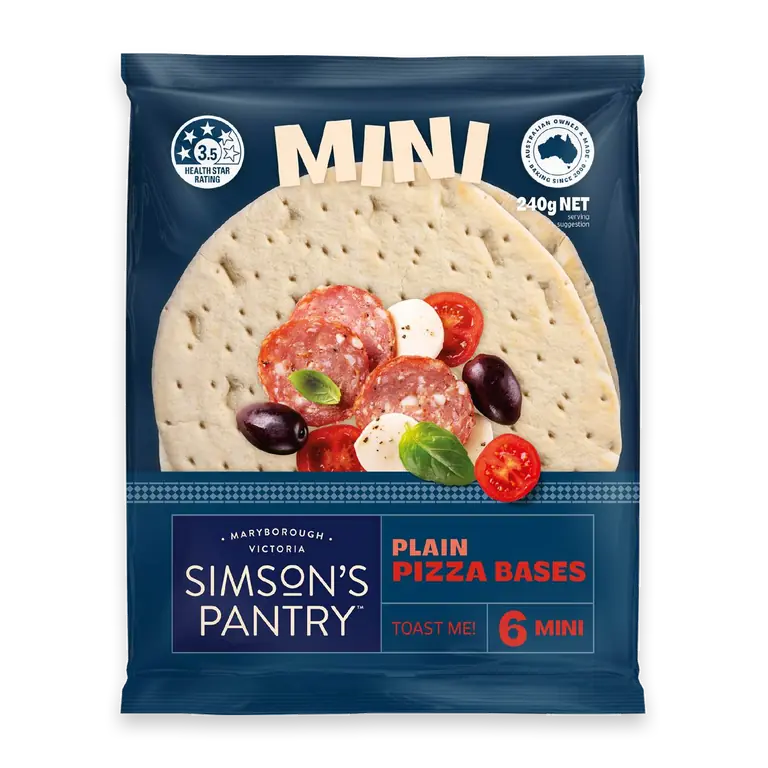 Mini Pizza Bases Plain