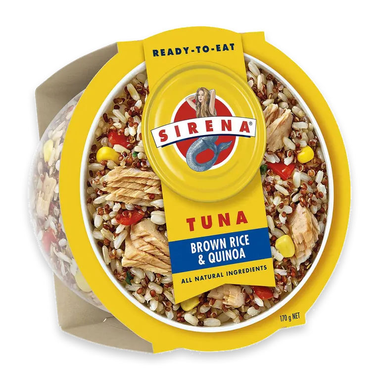 Brown Rice & Quinoa With Tuna