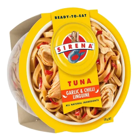 Garlic & Chilli Linguini With Tuna