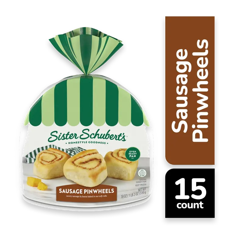 Sausage Pinwheels Frozen Bread
