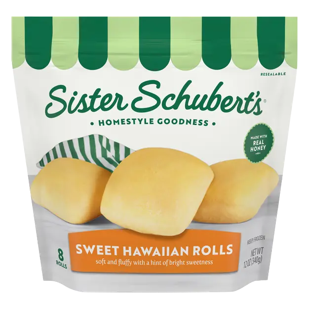 Sweet Hawaiian Rolls Sweet - 8 ct Frozen