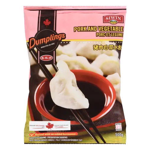 Frozen Dumplings Pork And Vegetable 500 g