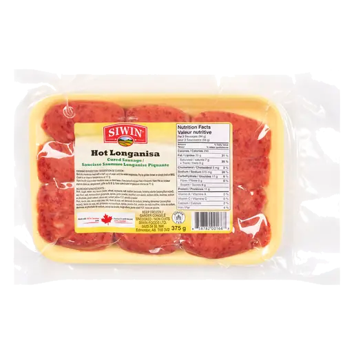 Frozen Hot Longanisa 375 G