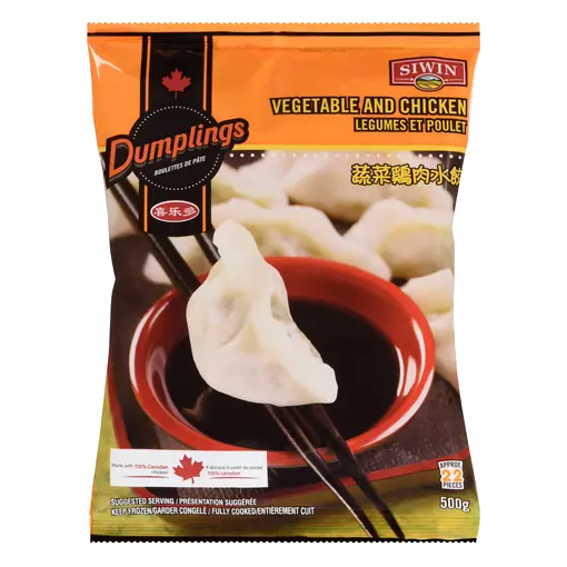 Frozen Dumplings Chicken And Vegetable 500 g